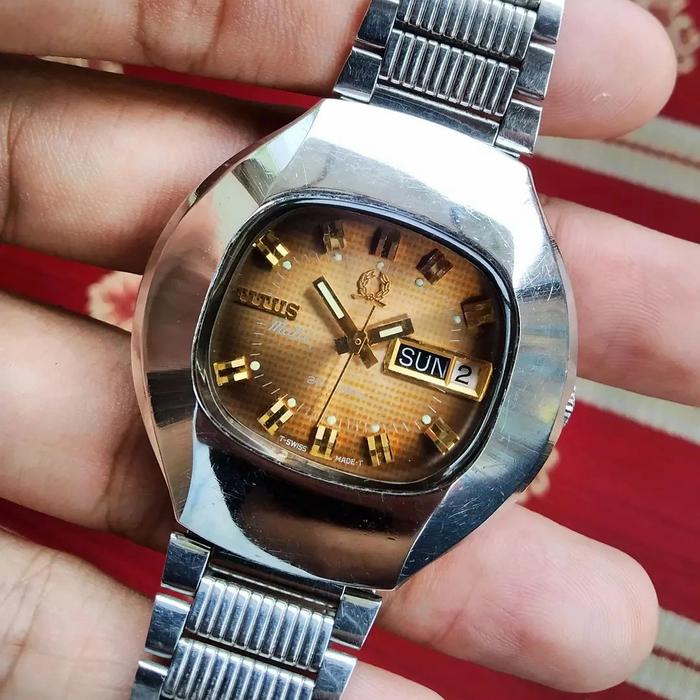 Jam Tangan Titus matic vintage 25 jewels
