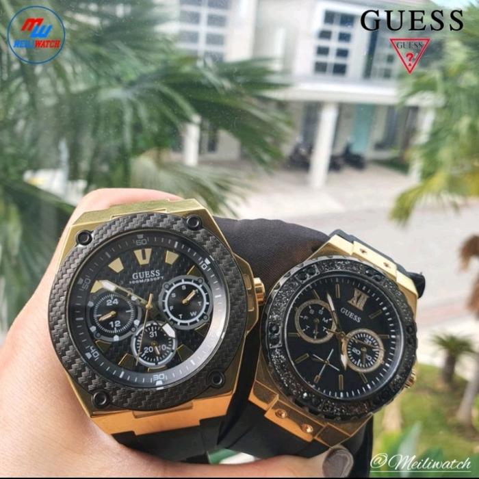 JAM TANGAN GUESS COUPLE ORIGINAL