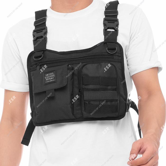 Chest Bag Tas Dada RigBag Tactical Premium Murah Biker TNI Polri
