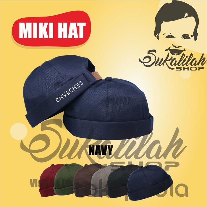 Miki hat topi brimless pria music chvrches