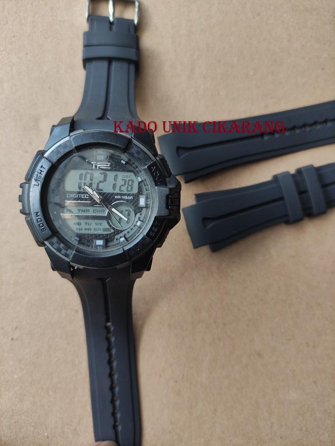 Tali Strap Pengganti Untuk Jam Tangan Digitec DG-3012T DG3012 DG-3012