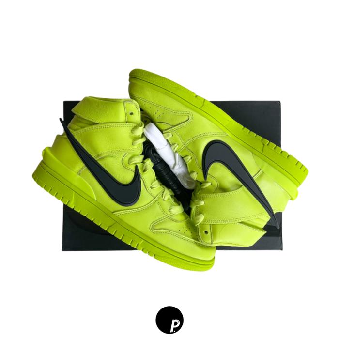 NIKE DUNK HIGH X AMBUSH FLASH LIME