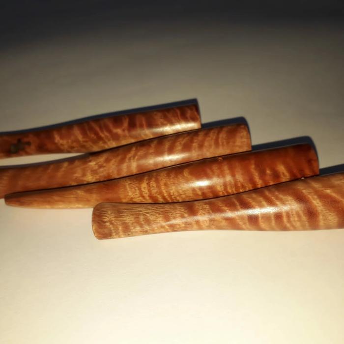 once kayu galih stigi barek motif belang