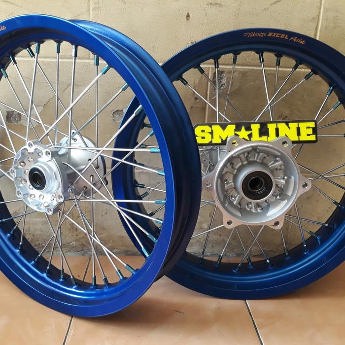 velg set supermoto yamaha wr 155 wr155