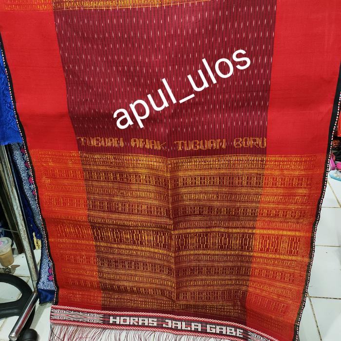 Ulos Hela ulos ragihotang sirara merah cabe Jumbo Tubuan anak
