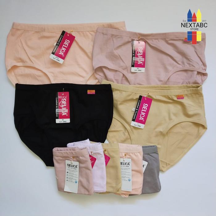 CD / Celana Dalam Wanita Selica Art.6982 Ban Kecil M, L, XL, XXL