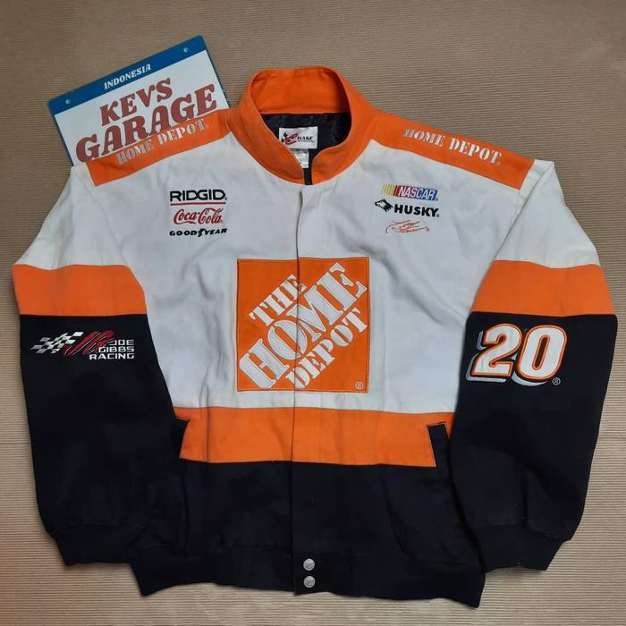 Jaket Nascar VintageTony Stewart Home Depot by Chase Authentics