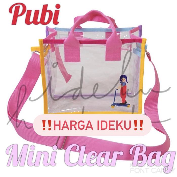 Ideku Handmade MINI CLEAR BAG - PUBI / Idekuhandmade