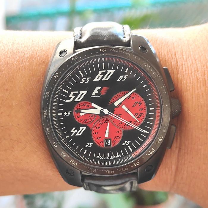 jam Formula 1 F1 JACQUES LEMANS Chronograph Quartz ORIGINAL