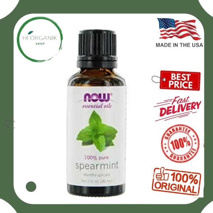 Now Foods Essential Oils Spearmint 30 ml / Now Spearmint Oil