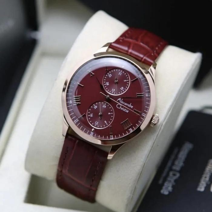 Alexandre christie 2943 ladies maroon
