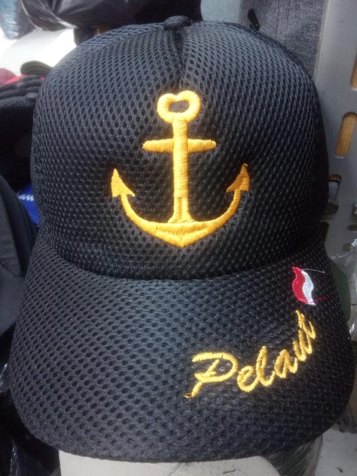 Topi jaring Logo Pelaut indonesia