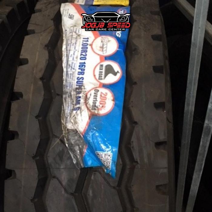 BAN TECHKING (BAN DALAM+FLAP) 1100/R20/16 BAN TRUK