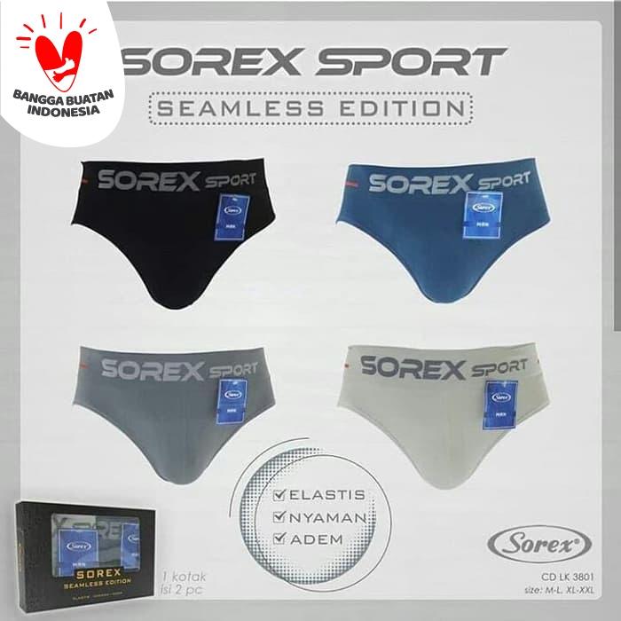 Isi 2 Pcs CD Pria Sorex M3801 M3803