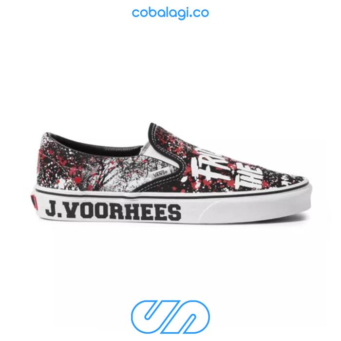 Vans x Horror Slip On Friday The 13th J VOORHEES Original BNIB Resmi
