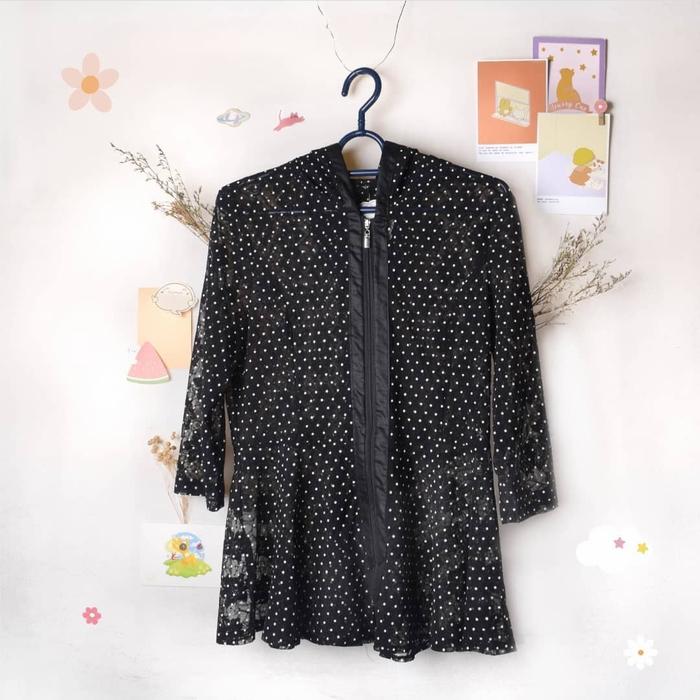Blouse parasut thrift