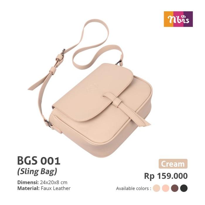New Series Tas Sling Bag Nibras BGS 001 Original Nibras