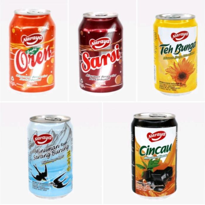 Minuman Kaleng Naraya Sarsi