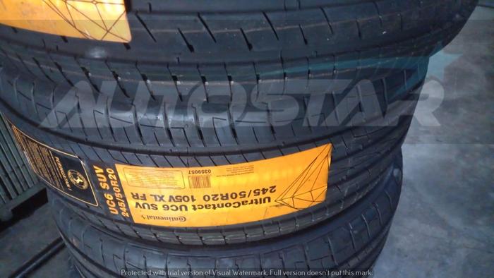 JUAL BAN MOBIL MAZDA CX9 UKURAN 245 50 Ring 20 TYPE COUNTINENTAL