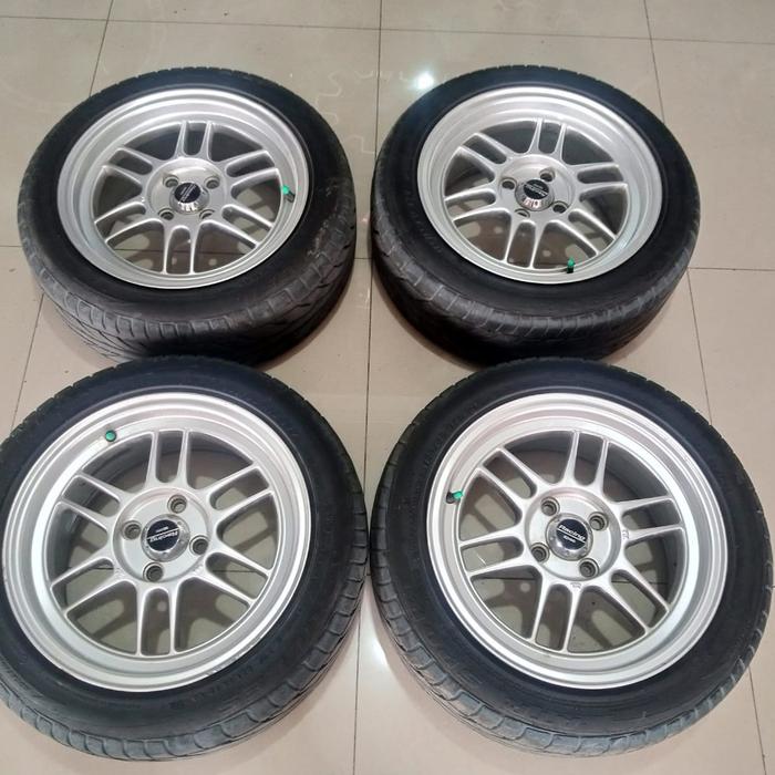 velg mobil brio ring 15 enkei rpf01+ban achilles 185 55 r15