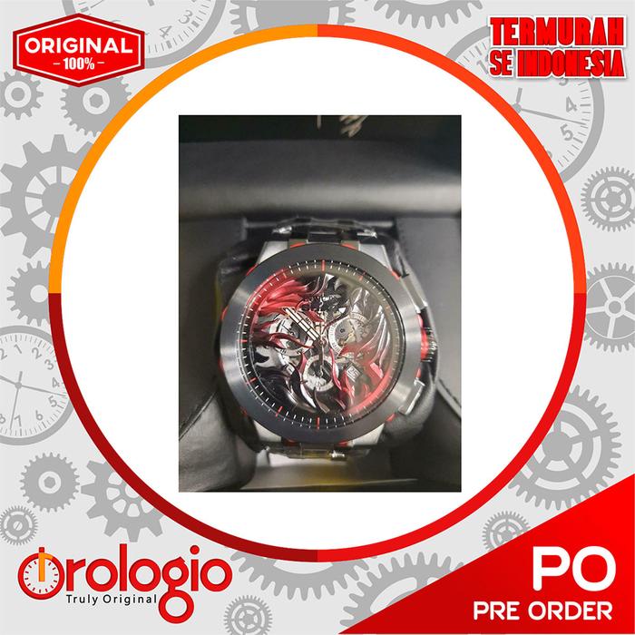 INVICTA SHAQ Ltd. Ed. Chronograph Red Dial Men's Watch Black - Ori