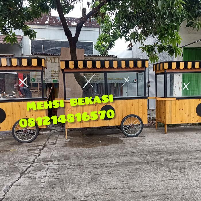 Gerobak makanan, Gerobak bubur ayam, gerobak serbaguna