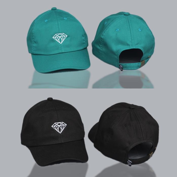 Topi Pria Diamond Supply Co. Logo Dad Hat Polo Cap Baseball Hat