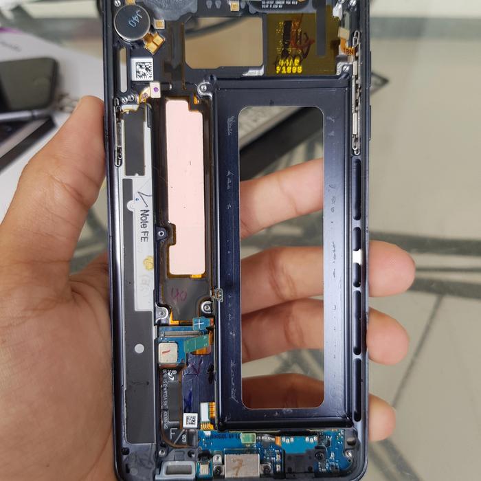 frame samsung note fe