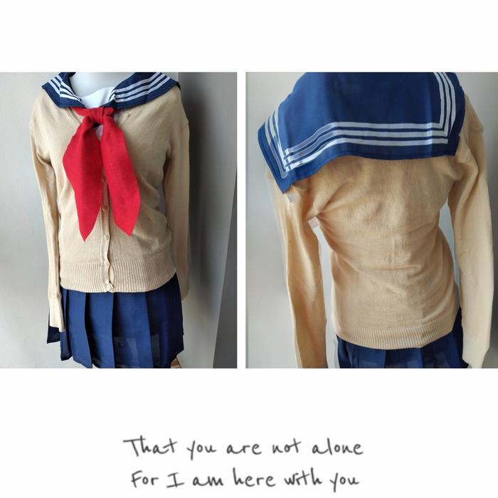 Himiko toga boku no hero academia seifuku costume cosplay