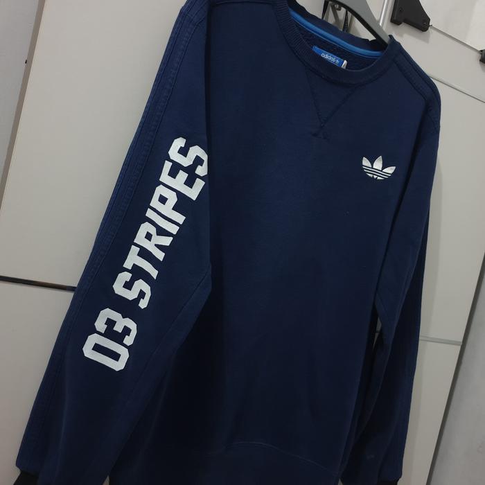 crewneck adidas firebird taped