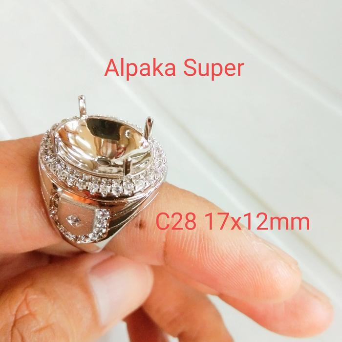 Ring Cincin Emban Alpaka Super Silver Doff