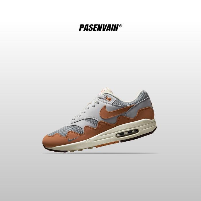 Nike Airmax 1 x Patta Monarch 100% Original