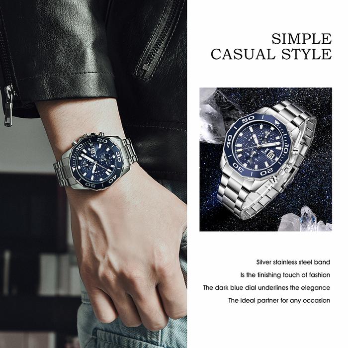Jam Tangan Pria Ben Nevis Chrono Pria Terbaru