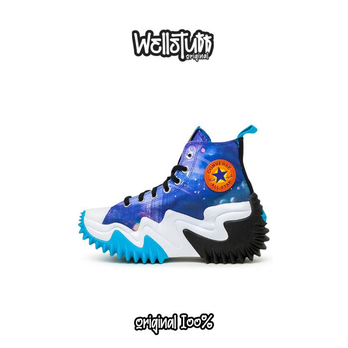 CONVERSE RUN STAR MOTION X SPACE JAM CONCORD BLUE WHITE BLACK ORIGINAL