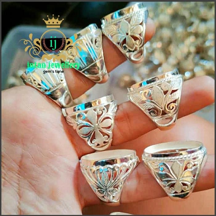 ring iketan emban perak bermacam model kualitas melebihi 925