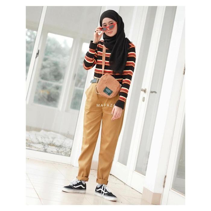 Seri A Baggy Pants Celana Bahan Baggy Pants Ogos / Baggy Pants Premium