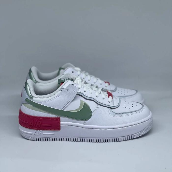 Nike Air Force 1 Shadow White Seafoam Jade Smoke Original Resmi