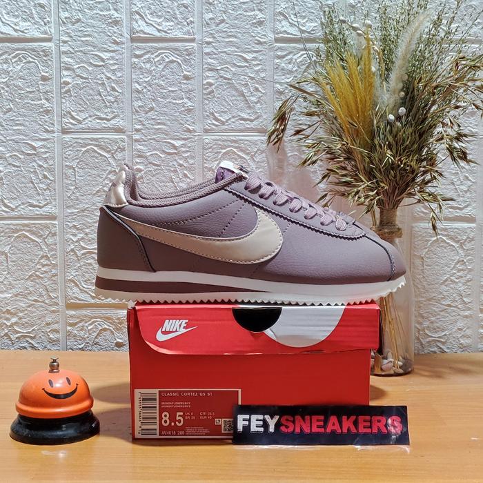 Nike Cortez Leather Mouve Smokey