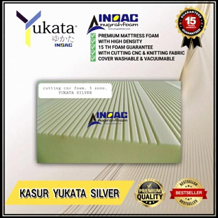 kasur yukata silver 140x200x20 inoac
