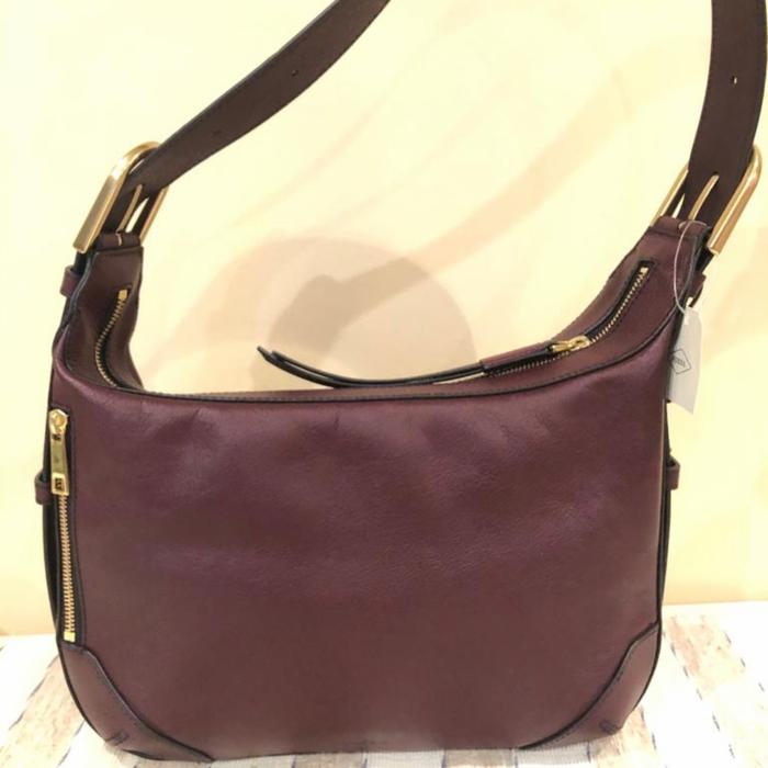 Fossil Hannah Hobo Fig