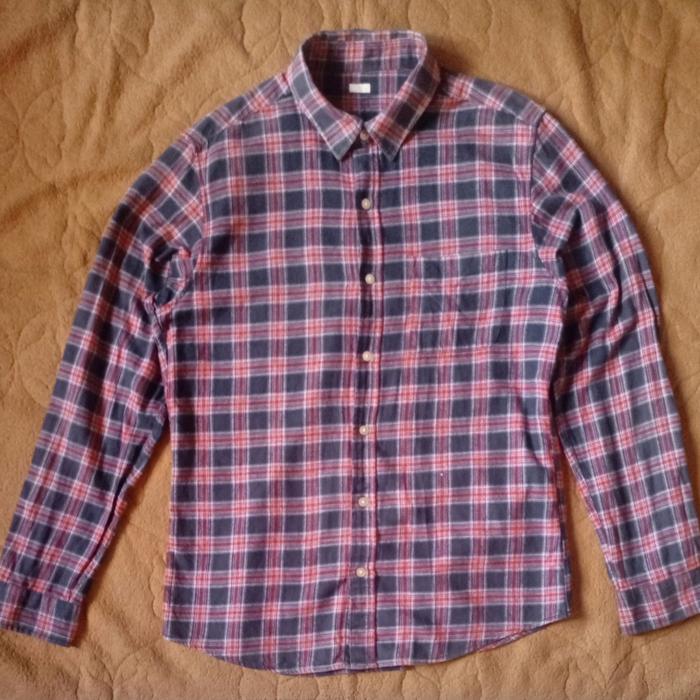 PL Kemeja Flannel GU Istimewa