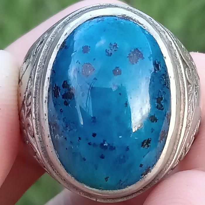 Natural Bacan Doko ( Batu Akik asli Ternate - bukan obi opal )