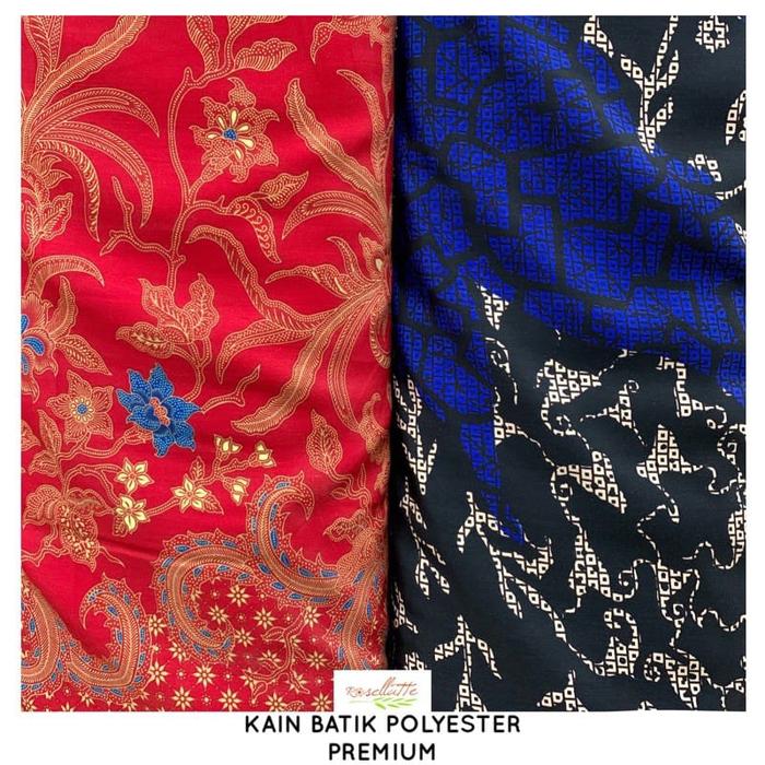 KAIN BATIK POLYESTER TEBAL PREMIUM