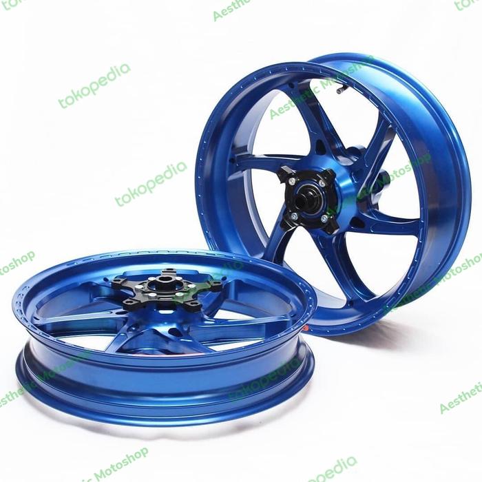 Velg OZ RACING Blue Annodize KAWASAKI ZX6R Original Italy
