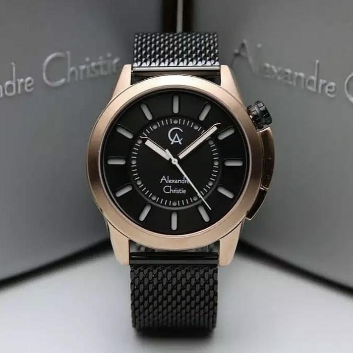 Alexandre christie 8632 Man Black rosegold