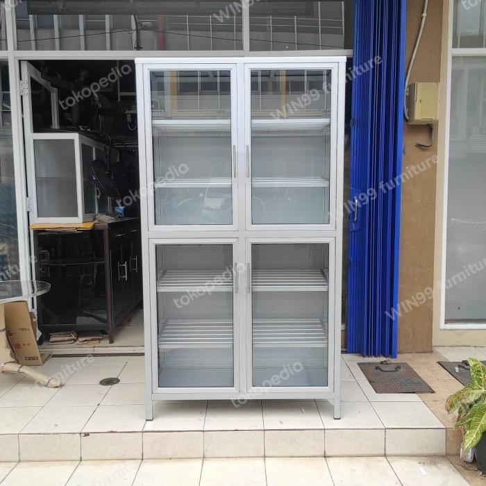 LEMARI SEPATU SEPATU ALUMINIUM/RAK SEPATU ANTI RAYAP/ALMARI SEPATU.