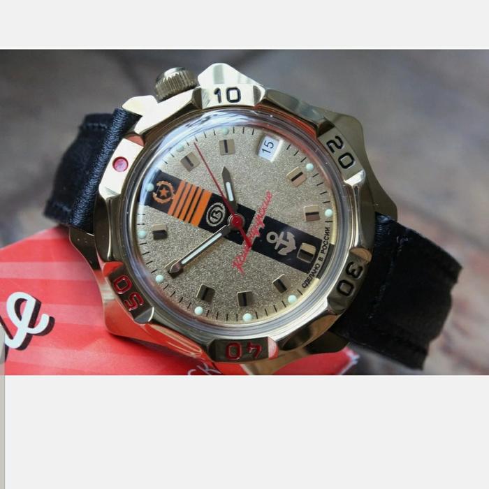 Jam Tangan Pria Militer Rusia Vostok Komandirsky 539217 ManualWinding