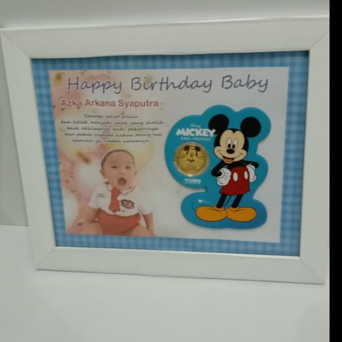 Bingkai 8R 10R Custom Untuk UBS Disney Emas