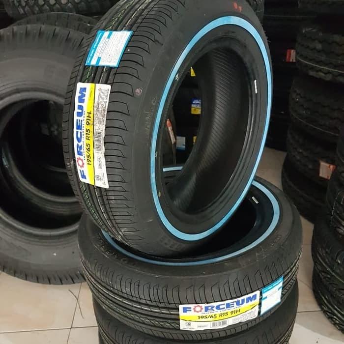 Ban Standar Mobil R15 Forceum Ecosa WLW 195 65 Ring15 Ban Tubeles R15