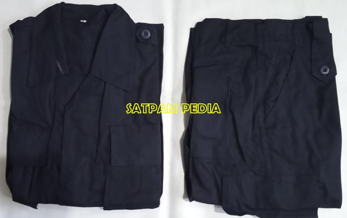 Seragam PDL Kotak Satpam Biru - Seragam PDL Kotak Security Biru